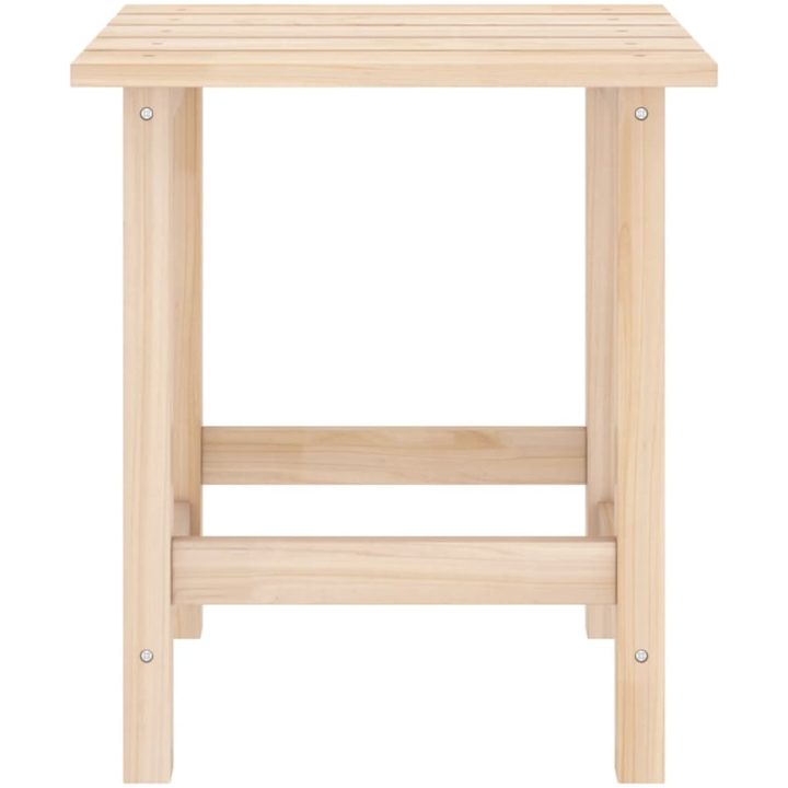 Adirondackstol med bord massivt granträ vidaXL – bild 9