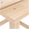 Adirondackstol med bord massivt granträ vidaXL – miniatyr 10
