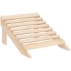 Adirondackstol med fotpall 2-sits granträ vidaXL – miniatyr 7