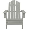 Adirondackstol med fotpall och bord massivt granträ vidaXL – miniatyr 9