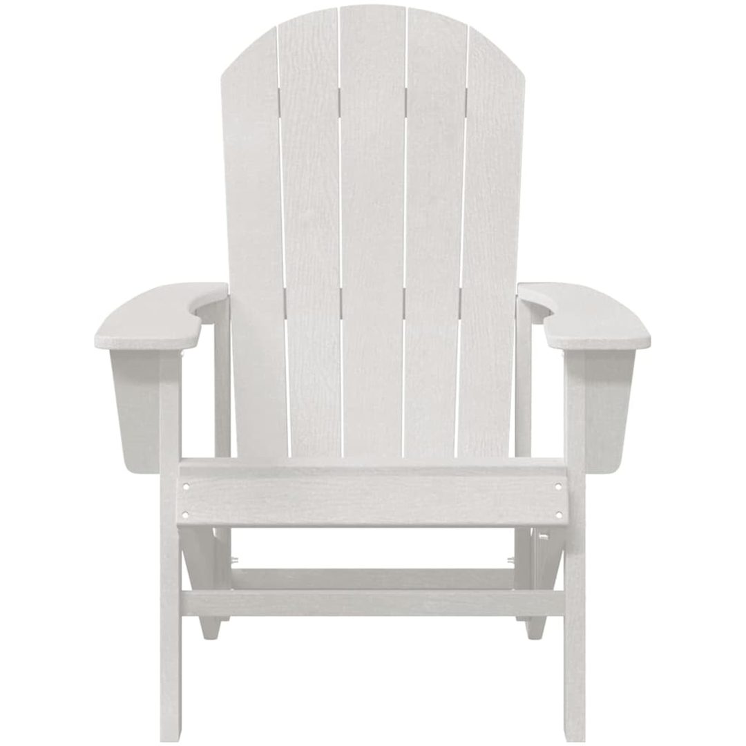 Adirondackstol Vit 74x82x91 cm HDPE vidaXL 74 x 82 x 92 cm – bild 4