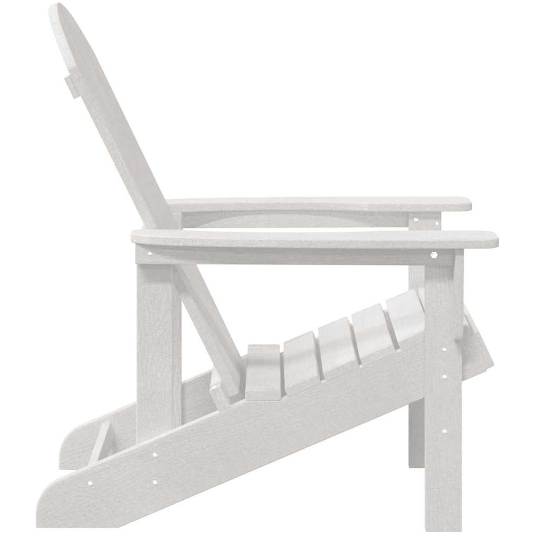 Adirondackstol Vit 74x82x91 cm HDPE vidaXL 74 x 82 x 92 cm – bild 5