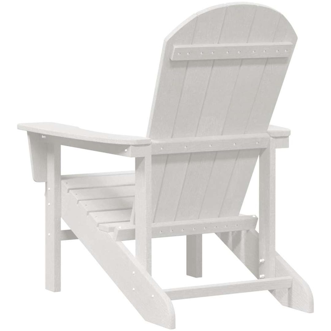 Adirondackstol Vit 74x82x91 cm HDPE vidaXL 74 x 82 x 92 cm – bild 6