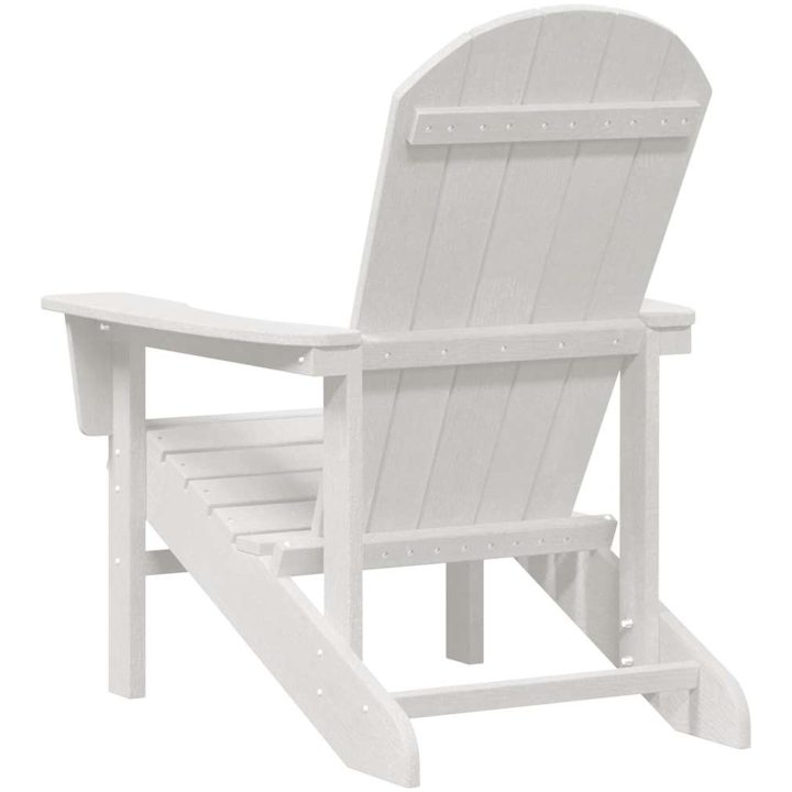 Adirondackstol Vit 74x82x91 cm HDPE vidaXL 74 x 82 x 92 cm – bild 6