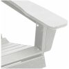 Adirondackstol Vit 74x82x91 cm HDPE vidaXL 74 x 82 x 92 cm – miniatyr 7
