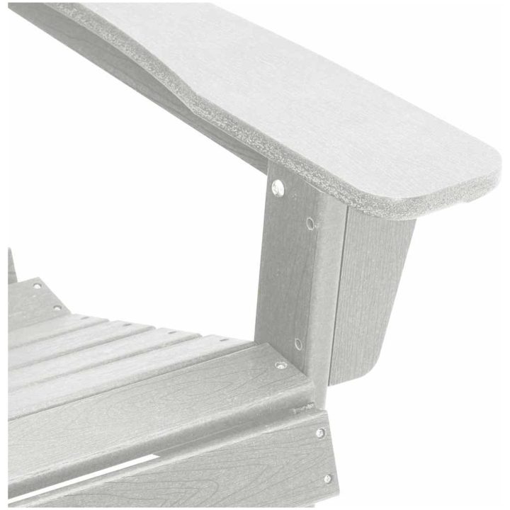 Adirondackstol Vit 74x82x91 cm HDPE vidaXL 74 x 82 x 92 cm – bild 7