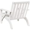 Adirondackstol vit 75x77x77 cm massiv furu vidaXL – miniatyr 5