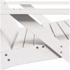 Adirondackstol vit 75x77x77 cm massiv furu vidaXL – miniatyr 6