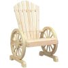 Adirondackstolar 2 st massivt granträ vidaXL – miniatyr 4