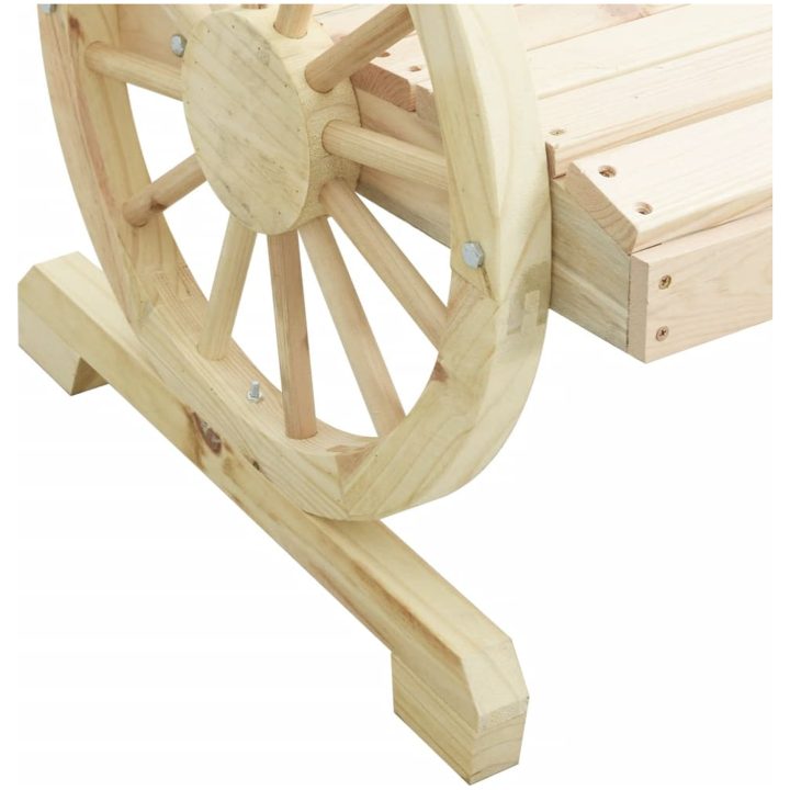 Adirondackstolar 2 st massivt granträ vidaXL – bild 9