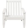 Adirondackstolar 2 st vit 75x77x77 cm massiv furu vidaXL – miniatyr 4