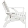 Adirondackstolar 2 st vit 75x77x77 cm massiv furu vidaXL – miniatyr 5