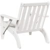 Adirondackstolar 2 st vit 75x77x77 cm massiv furu vidaXL – miniatyr 6