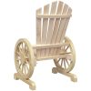 Adirondackstolar 4 st massivt granträ vidaXL – miniatyr 7