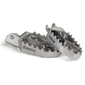 Adventure Footpeg Set (Titanium) Kawasaki KLE 500 2026 Akrapovic
