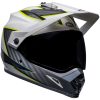 Adventure Hjälm MX-9 Dalton MIPS CE Neongul/Vit Bell XXXL – miniatyr 12