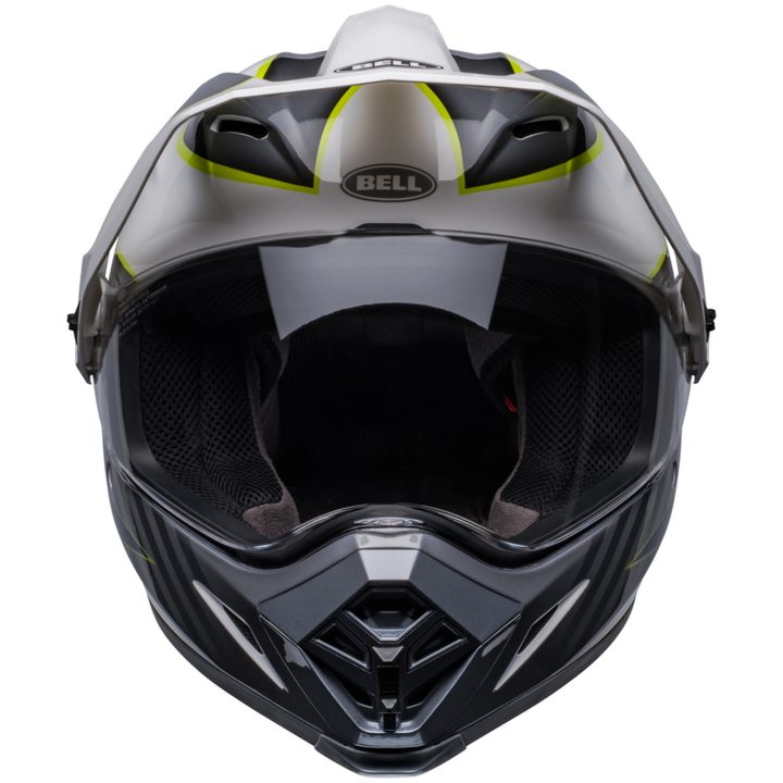 Adventure Hjälm MX-9 Dalton MIPS CE Neongul/Vit Bell XXXL – bild 9