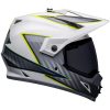 Adventure Hjälm MX-9 Dalton MIPS CE Neongul/Vit Bell XXXL – miniatyr 4