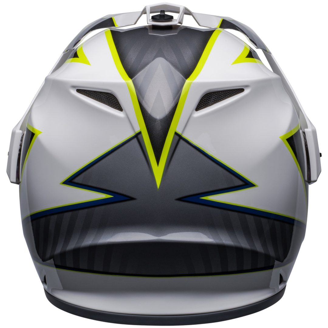 Adventure Hjälm MX-9 Dalton MIPS CE Neongul/Vit Bell XXXL – bild 3