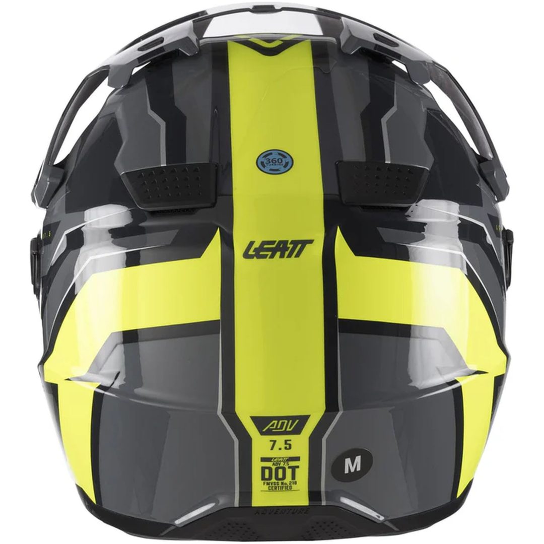 Adventurehjälm ADV 7.5 Hi-Viz Gul Leatt M (57-58cm) – bild 6
