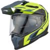 Adventurehjälm AI100 Mojave Grå Gul AMOQ XS – miniatyr 2