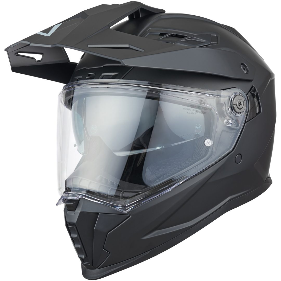 Adventurehjälm AI100 Svart Matt AMOQ XS – bild 2