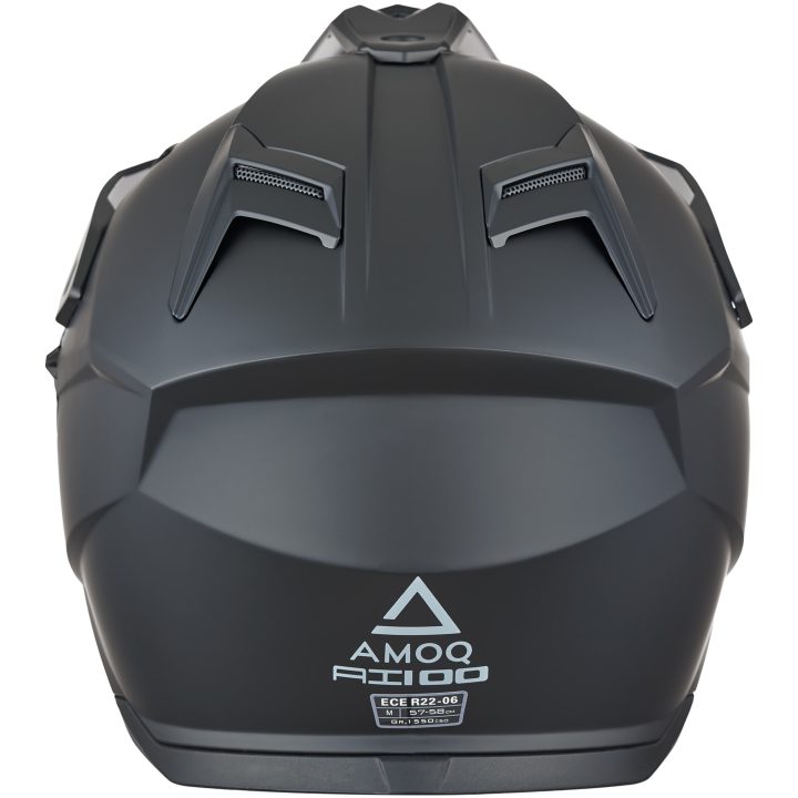 Adventurehjälm AI100 Svart Matt AMOQ XS – bild 3