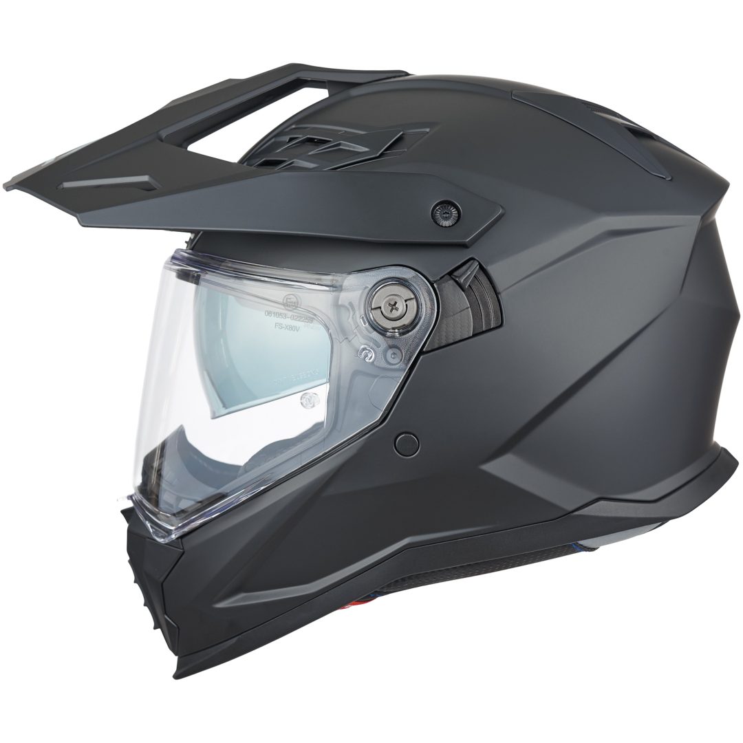 Adventurehjälm AI100 Svart Matt AMOQ XS