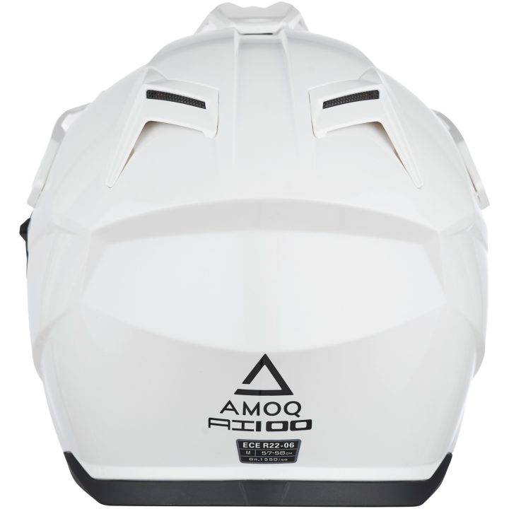 Adventurehjälm AI100 Vit AMOQ XS – bild 3