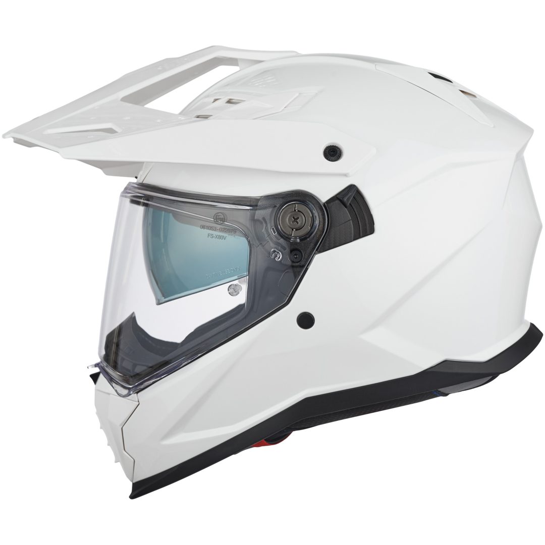 Adventurehjälm AI100 Vit AMOQ XS