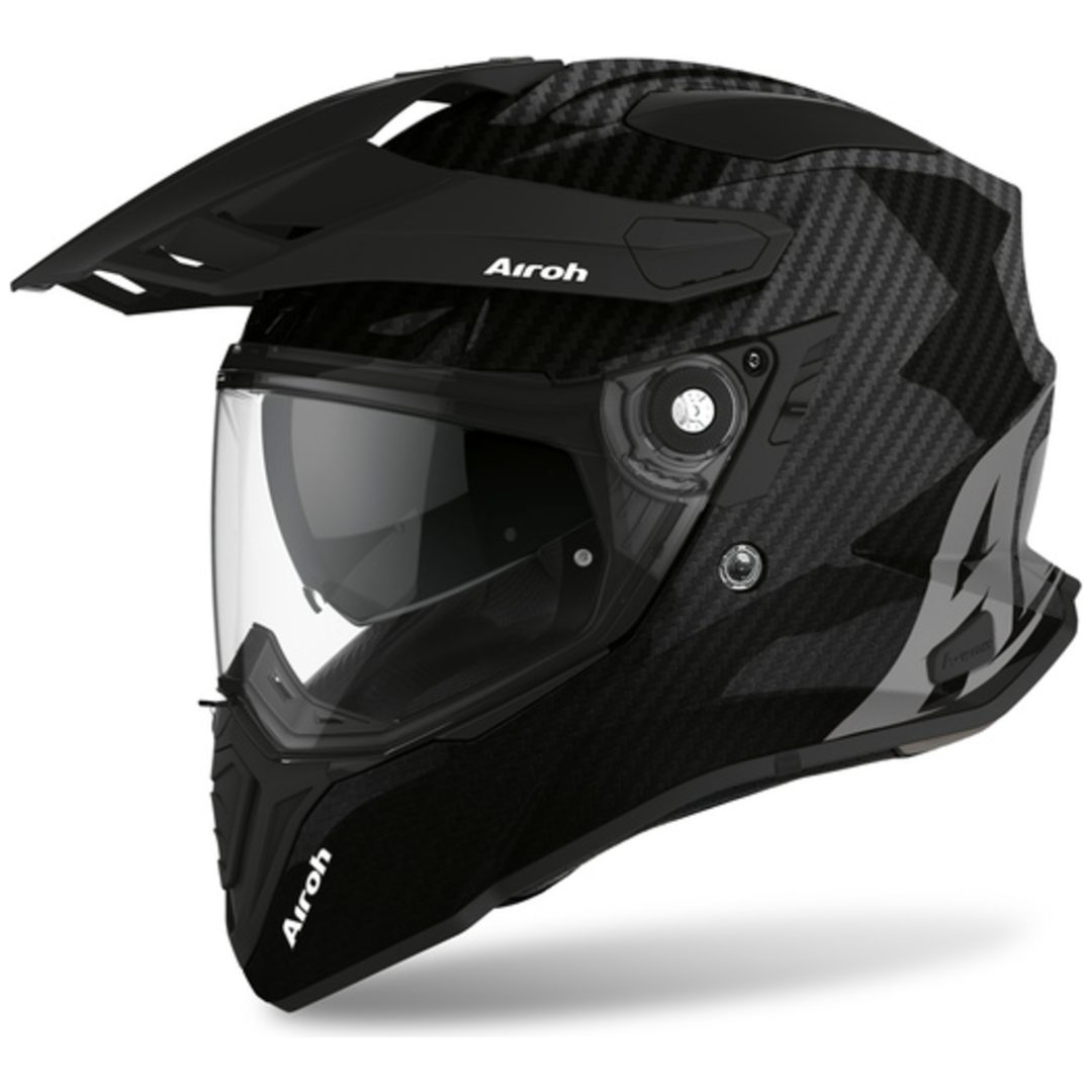Adventurehjälm Commander full Kolfiber Airoh Medium