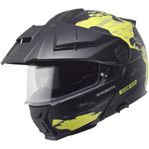 Adventurehjälm E2 Atlas Matt Gul/Grå Schuberth