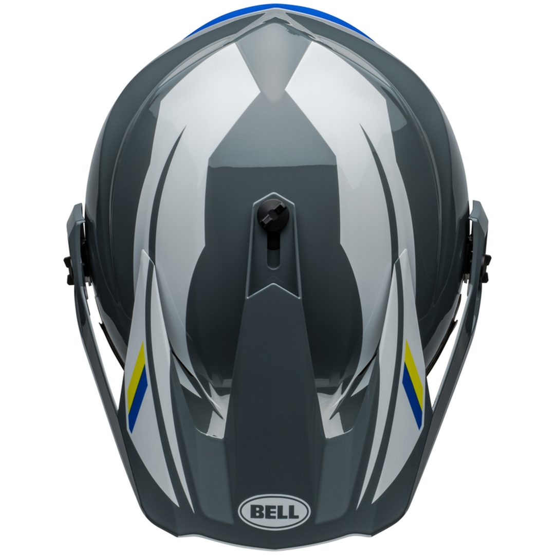 Adventurehjälm Mx-9 Mips Alpine Glans Kol/silver/svart BELL s – bild 3