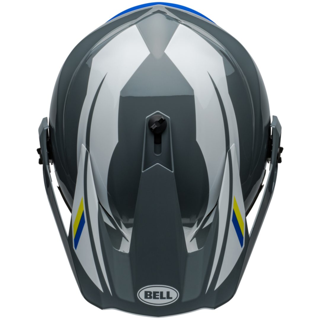 Adventurehjälm Mx-9 Mips Alpine Glans Kol/silver/svart BELL s – bild 2