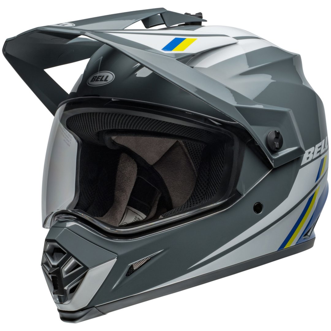 Adventurehjälm Mx-9 Mips Alpine Glans Kol/silver/svart BELL s