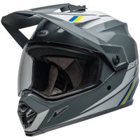 Adventurehjälm Mx-9 Mips Alpine Glans Kol/silver/svart BELL