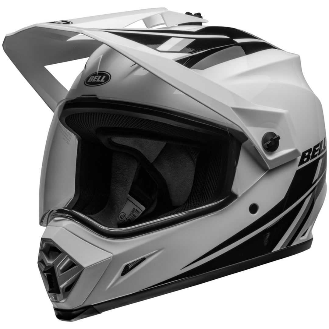 Adventurehjälm Mx-9 Mips Alpine Vit/svart BELL XXL