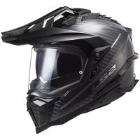 Adventurehjälm Mx701 Explorer Carbon Svart LS2