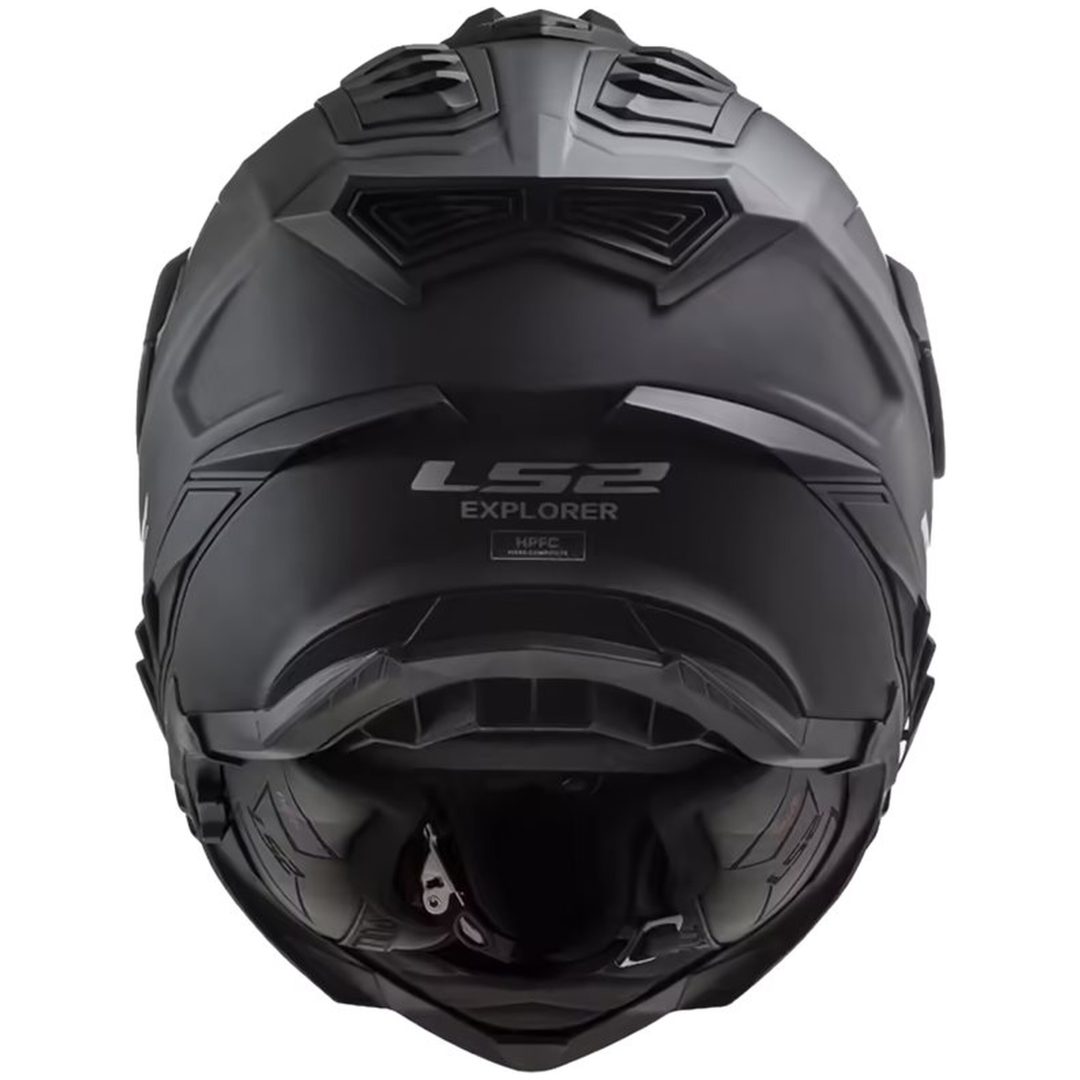 Adventurehjälm Mx701 Explorer Mattsvart LS2 3XL – bild 4