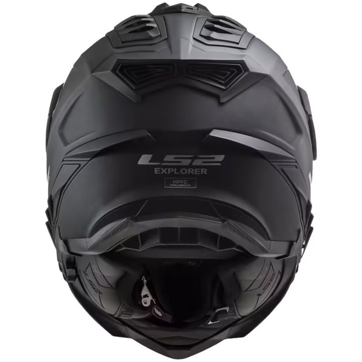 Adventurehjälm Mx701 Explorer Mattsvart LS2 3XL – bild 4