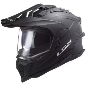 Adventurehjälm Mx701 Explorer Mattsvart LS2