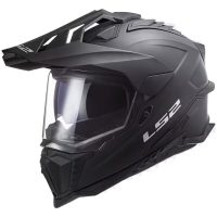 Adventurehjälm Mx701 Explorer Mattsvart LS2