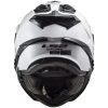 Adventurehjälm Mx701 Explorer Vit LS2 Medium – miniatyr 3