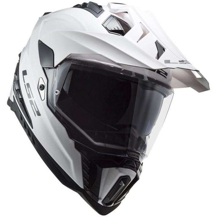 Adventurehjälm Mx701 Explorer Vit LS2 Medium – bild 5