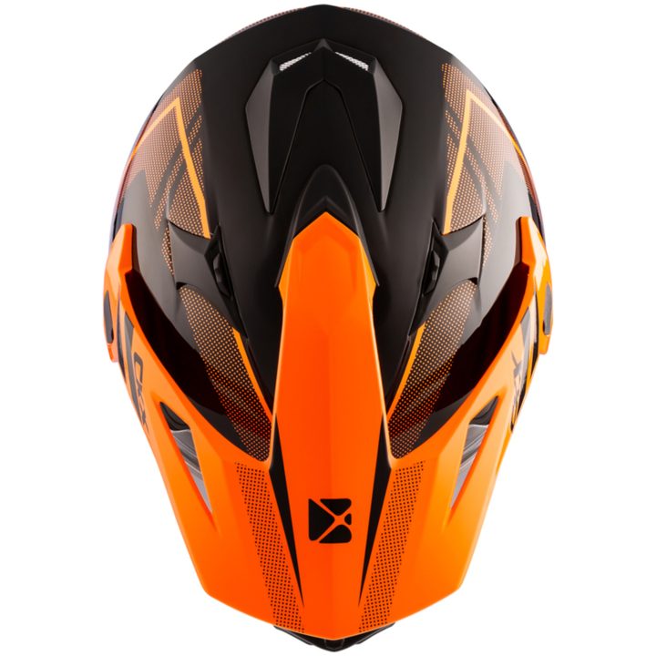 Adventurehjälm Quest RSV Moosek Orange CKX XS – bild 3