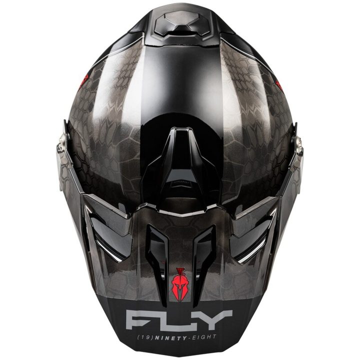 Adventurehjälm Trekker Kryptek Conceal Svart/grå/vit FLY RACING s – bild 3