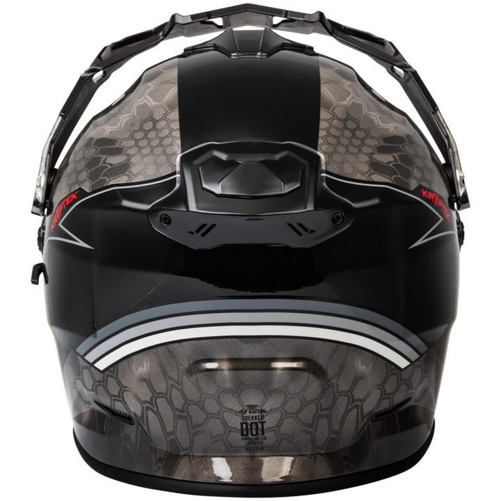 Adventurehjälm Trekker Kryptek Conceal Svart/grå/vit FLY RACING s – bild 4