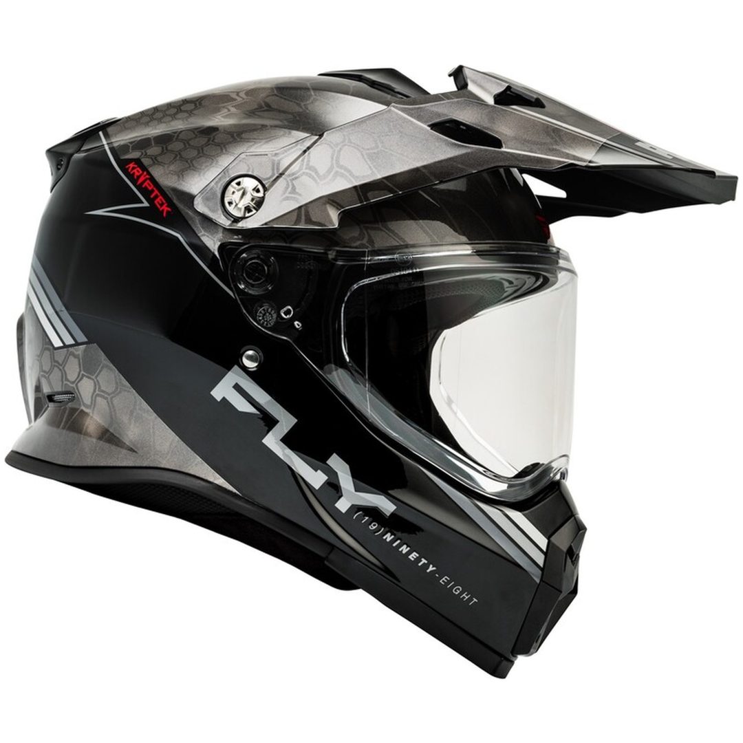 Adventurehjälm Trekker Kryptek Conceal Svart/grå/vit FLY RACING s – bild 5