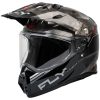 Adventurehjälm Trekker Kryptek Conceal Svart/grå/vit FLY RACING s – miniatyr 1