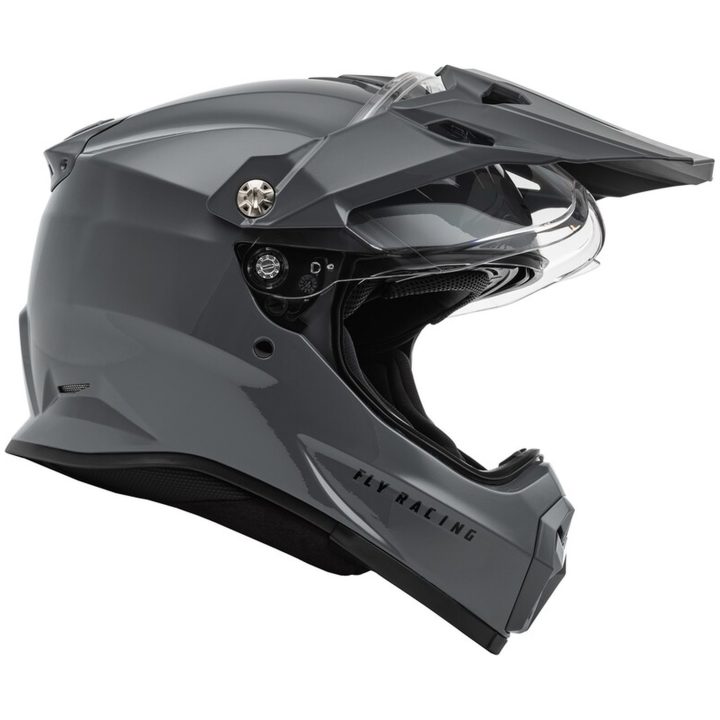Adventurehjälm Trekker Solid Grå FLY RACING s – bild 2